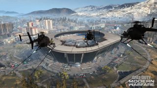 Warzone kod do drzwi na stadionie