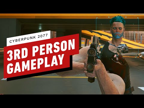Granie w Cyberpunk 2077 z widokiem 3 osobowym